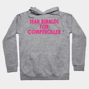 Sean Rinaldi For Comptroller / Gay Ova Here! (Back Print) Hoodie